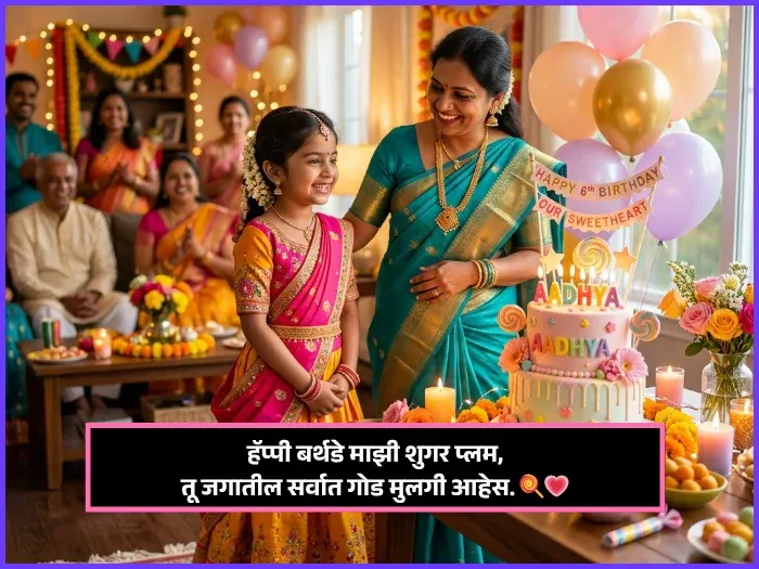 1st Birthday Wishes for Baby Girl