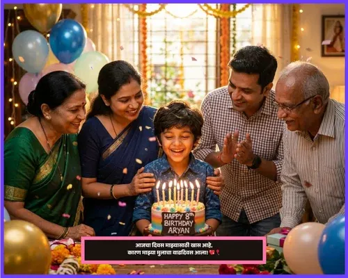 2nd Birthday Wishes for Son in Marathi 2nd Birthday Wishes for Son in Marathi