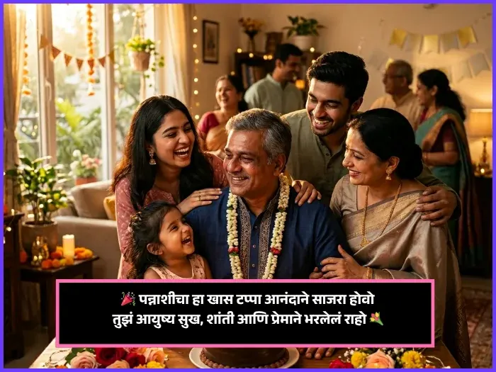 50th Birthday Wishes for Sister in Marathi 50th Birthday Wishes for Sister in Marathi