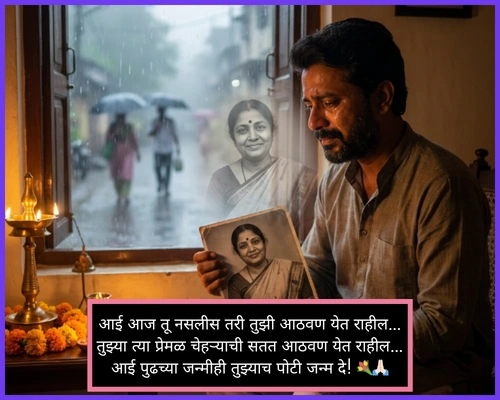 Aai Bhavpurna Shradhanjali in Marathi Aai Bhavpurna Shradhanjali in Marathi