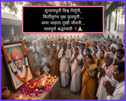 Ajit Pawar Bhavpurna Shradhanjali in Marathi Ajit Pawar Bhavpurna Shradhanjali in Marathi