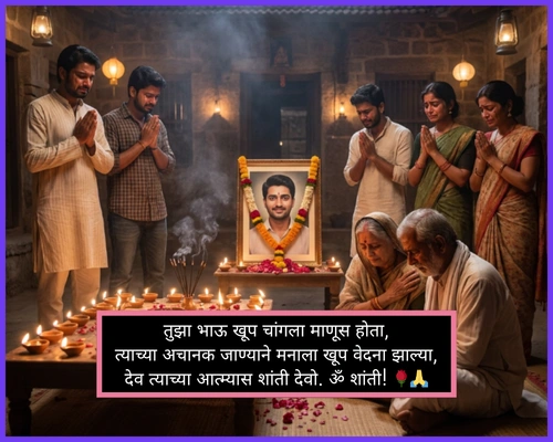 Bhavpurna Shradhanjali in Marathi Bhavpurna Shradhanjali in Marathi