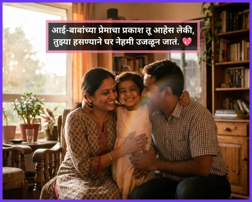 Birthday Wishes for Daughter in Marathi from Mom and Dad Birthday Wishes for Daughter in Marathi from Mom and Dad