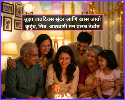 Birthday Wishes for Daugther in Marathi