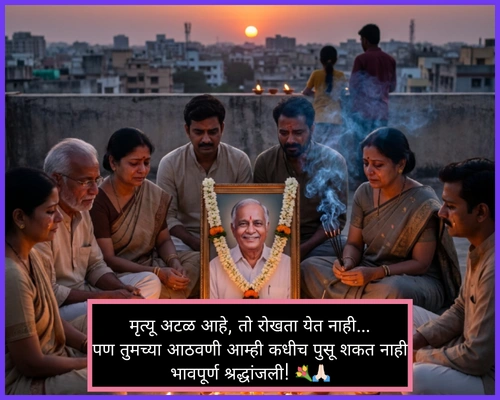 Mama Bhavpurna Shradhanjali in Marathi