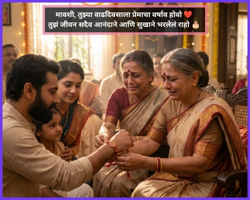 Mausi Mavshi Birthday Wishes in Marathi Mausi Mavshi Birthday Wishes in Marathi