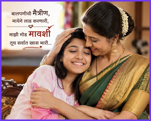 Mavshi Birthday Wishes in Marathi Mavshi Birthday Wishes in Marathi
