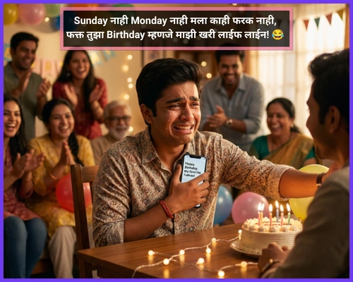Mavshi Birthday Wishes in Marathi Comedy Mavshi Birthday Wishes in Marathi Comedy