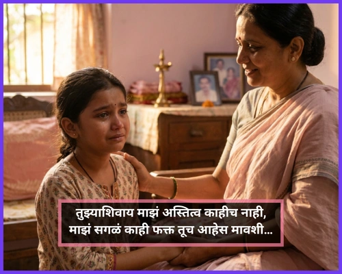 Mavshi Birthday Wishes in Marathi Emotional