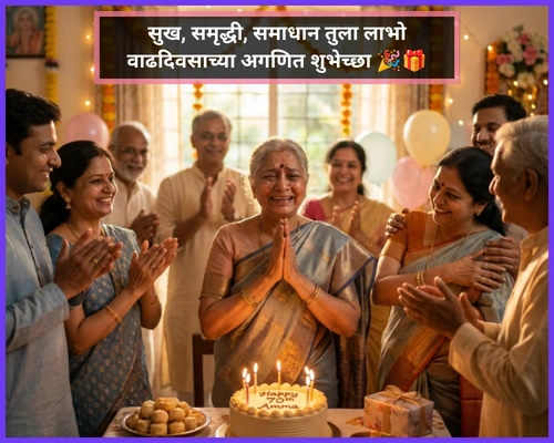 Mavshi Birthday Wishes in Marathi Shayari Mavshi Birthday Wishes in Marathi Shayari