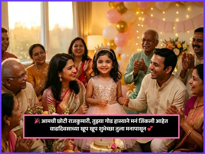 Baby 1st Birthday Wishes for Baby Girl