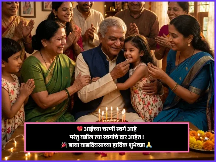 Best Birthday Wishes for Dad in Marathi Best Birthday Wishes for Dad in Marathi