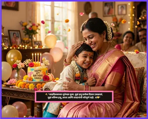 Best Birthday Wishes for Son in Marathi Best Birthday Wishes for Son in Marathi
