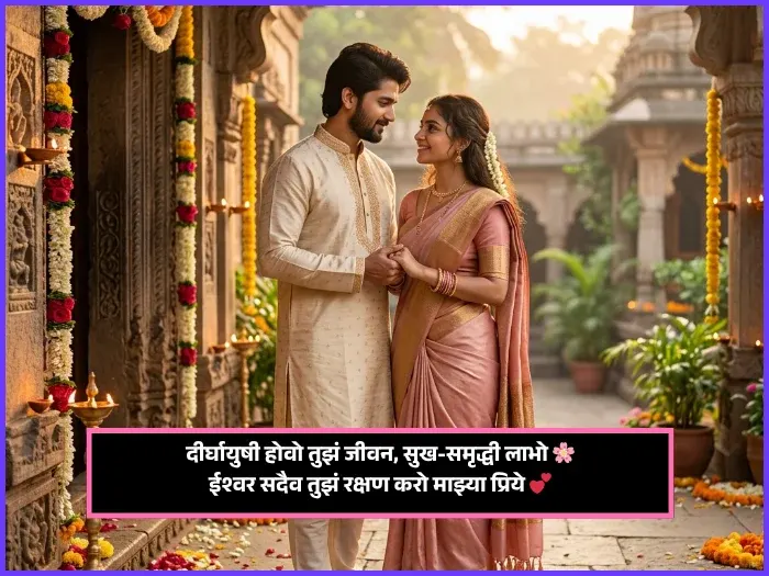 Best Birthday Wishes for Wife in Marathi Best Birthday Wishes for Wife in Marathi