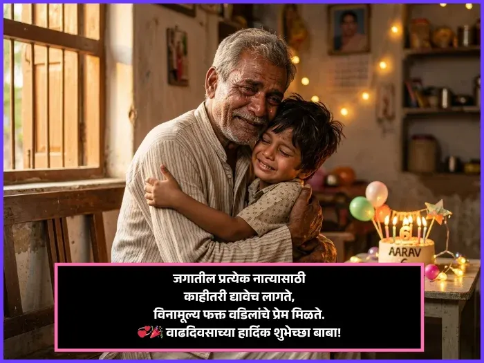 Birthday Wishes for Dad in Marathi Birthday Wishes for Dad in Marathi