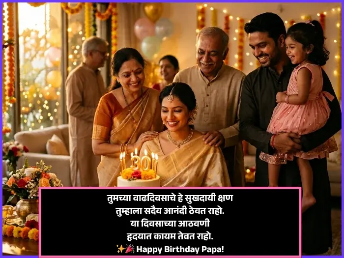 Birthday Wishes for Dad in Marathi Birthday Wishes for Dad in Marathi