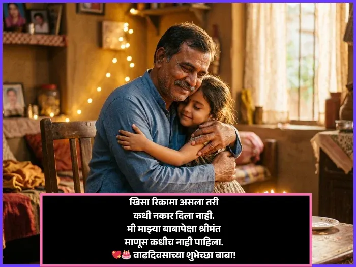 Birthday Wishes for Dad in Marathi Birthday Wishes for Dad in Marathi