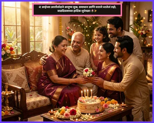 Birthday Wishes for Mother in Marathi