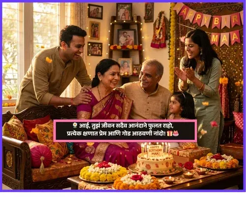 Birthday Wishes for Mother in Marathi