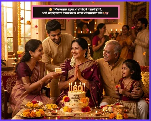 Birthday Wishes for Mother in Marathi