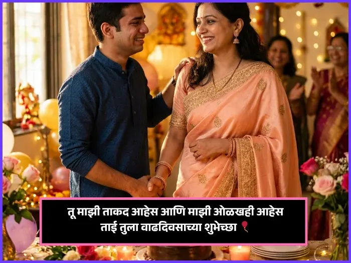 Birthday Wishes for Sister in Marathi Birthday Wishes for Sister in Marathi