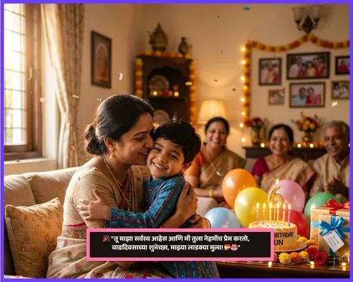 Birthday Wishes for Son in Marathi Birthday Wishes for Son in Marathi