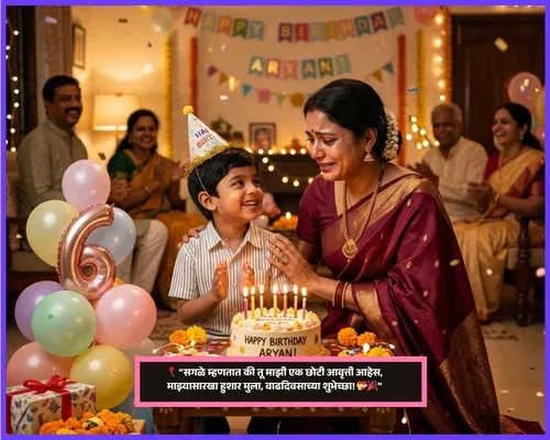 Birthday Wishes for Son in Marathi Birthday Wishes for Son in Marathi