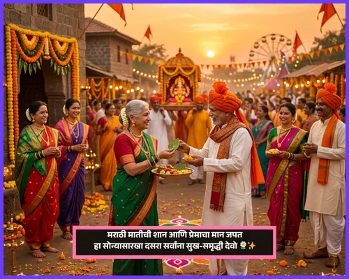 Dasara Wishes in Marathi 2025 Dasara Wishes in Marathi 2025