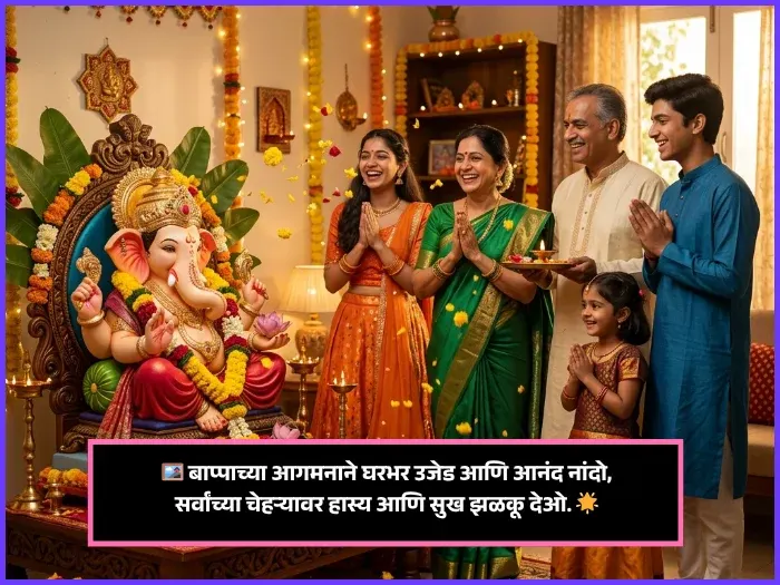 Ganesh Chaturthi Wishes in Marathi Images Ganesh Chaturthi Wishes in Marathi Images