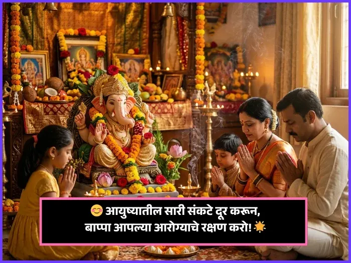 Ganesh Chaturthi Wishes in Marathi Text Ganesh Chaturthi Wishes in Marathi Text
