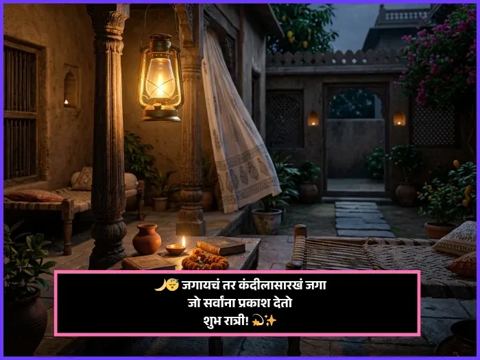 Good Night Wishes in Marathi Good Night Wishes in Marathi
