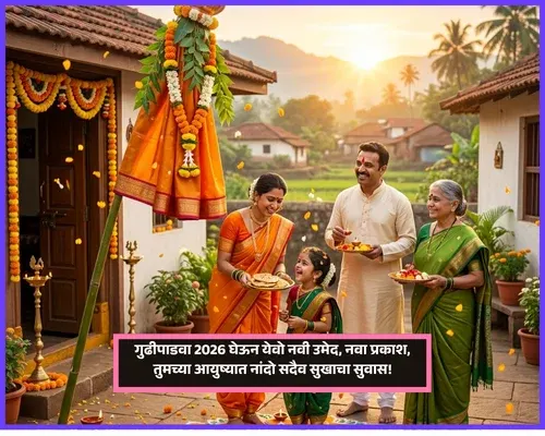 Gudi Padwa Wishes in Marathi 2026