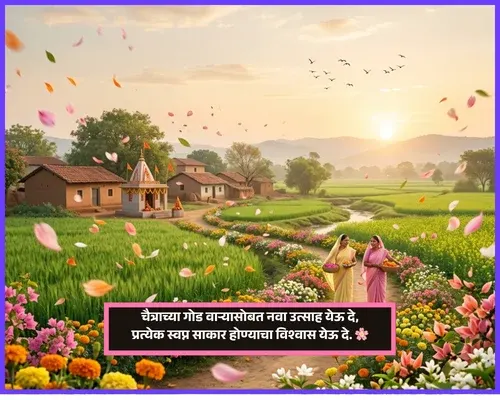 Gudi Padwa Wishes in Marathi Gudi Padwa Wishes in Marathi