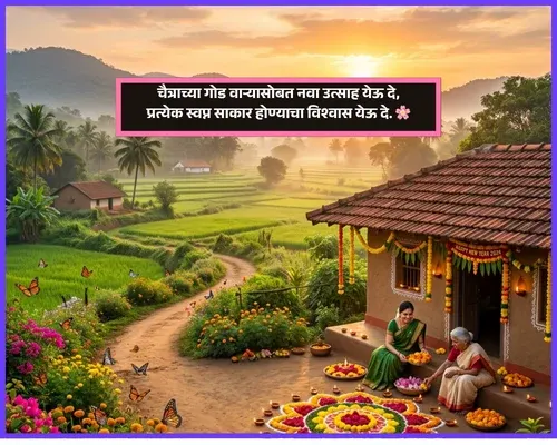 Gudi Padwa Wishes in Marathi Gudi Padwa Wishes in Marathi