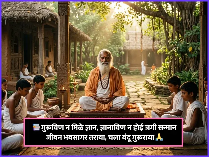 Guru Purnima Wishes in Marathi for Teachers Guru Purnima Wishes in Marathi for Teachers