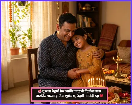 Happy Birthday Wishes for Father in Marathi Happy Birthday Wishes for Father in Marathi
