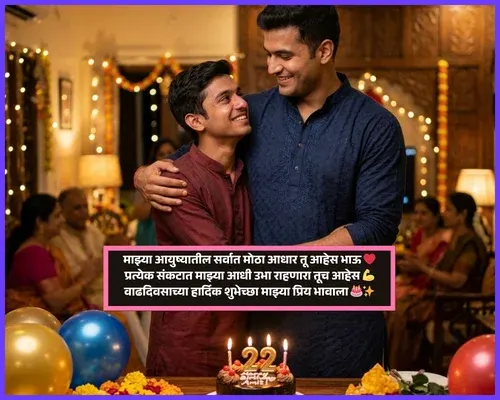 Heart Touching Birthday Wishes in Marathi for Brother Heart Touching Birthday Wishes in Marathi for Brother