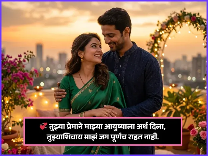 Heart Touching Marriage Anniversary Wishes in Marathi for Husband Heart Touching Marriage Anniversary Wishes in Marathi for Husband
