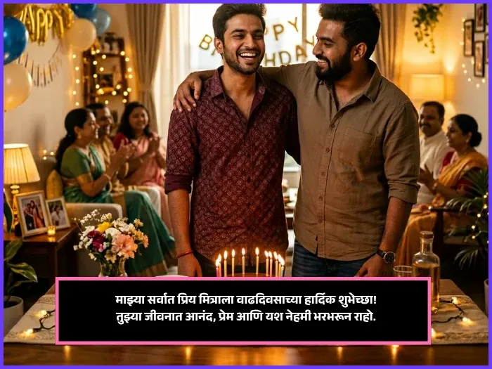 Long Birthday Wishes for Best Friend in Marathi