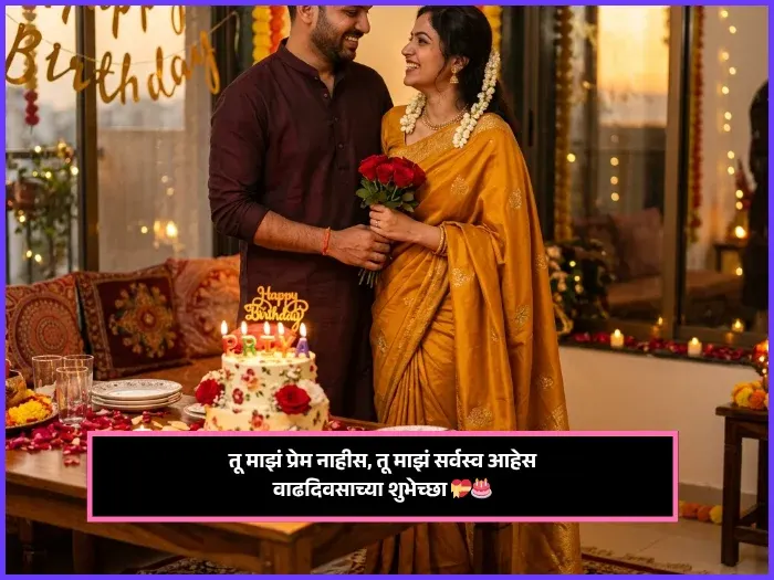Love Love Birthday Wishes in Marathi for Husband Love Love Birthday Wishes in Marathi for Husband