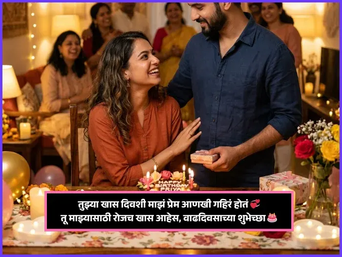 My Love Birthday Wishes in Marathi My Love Birthday Wishes in Marathi
