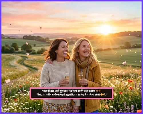 New Year Good Morning Wishes in Marathi New Year Good Morning Wishes in Marathi