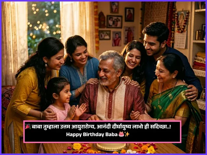 Special Birthday Wishes for Dad in Marathi Special Birthday Wishes for Dad in Marathi