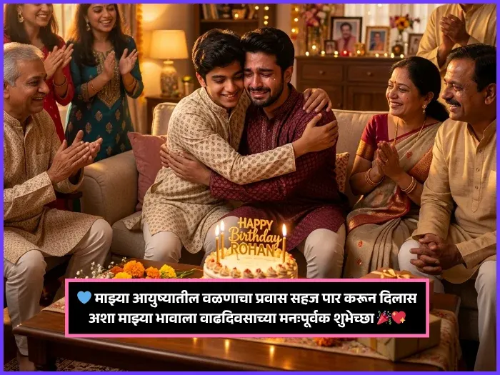 Unique Birthday Wishes for Brother in Marathi Unique Birthday Wishes for Brother in Marathi