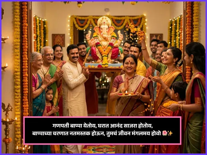 Unique Ganesh Chaturthi Wishes in Marathi Unique Ganesh Chaturthi Wishes in Marathi